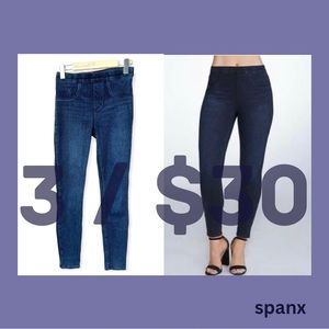 Spanx - 3/$30 - XS - jeanish leggings twilight rinse